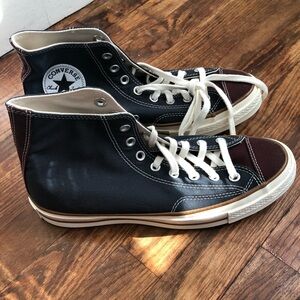 green and burgundy custom chuck 70s